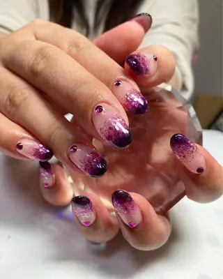 ミディアム ネイル nail yukkoのネイルデザイン