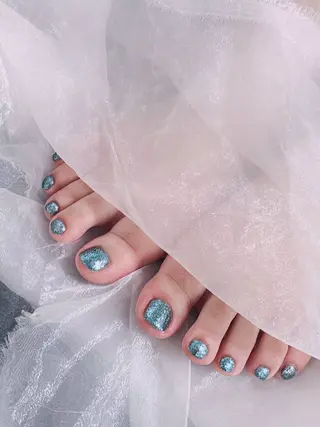 ネイル candy nail 韓国風ワンホンネイルのネイルデザイン