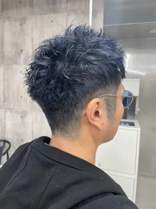 カラー メンズ 錦 茉李 @lm.mari03のヘアスタイル