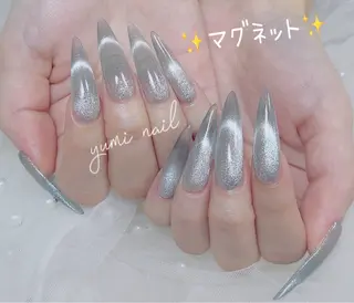 ネイル 𝐲𝐮𝐦𝐢🎀 長さ出しデザイン専門のネイルデザイン