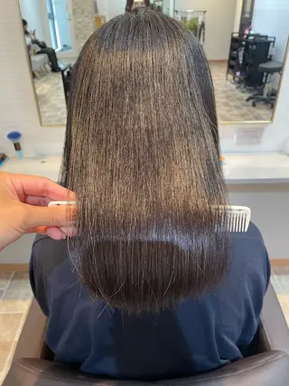 セミロング パーマ YUI/ ブリーチカラー🌷のヘアスタイル
