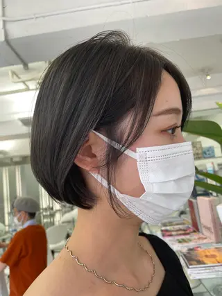 ショート カラー HEADS ex市川 ママ美容師ARISAのヘアスタイル