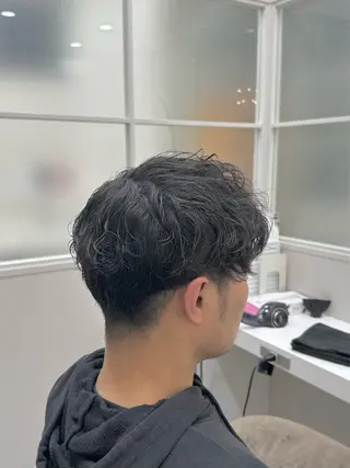 パーマ メンズ 渡邉 凜乙のヘアスタイル