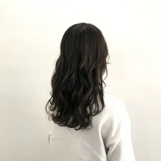 セミロング カラー LadyBeetle 山本泰史のヘアスタイル