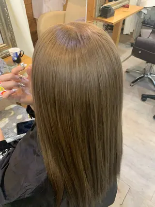 セミロング hair＆make LAMP所属・LAMP mashiroのヘアスタイル