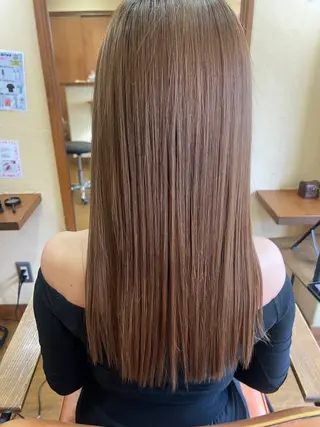 ロング 福田 竜士のヘアスタイル