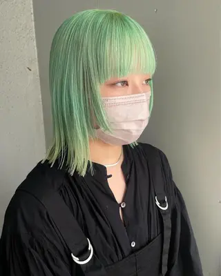 ショート 💜ショート💜 ウルフ、ボブ二色亜美のヘアスタイル