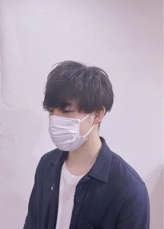 ショート メンズ かんばら りょーいのヘアスタイル