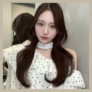 ロング カラー GLROW 大宮のヘアスタイル