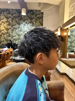 ショート メンズ キッズ 西浦 智也のヘアスタイル