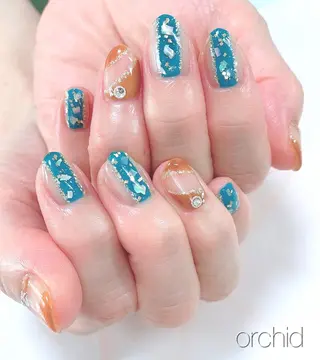 ネイル orchid ♡オーキッドのネイルデザイン