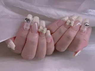 ネイル 長さだし専門店 M2　rikaのネイルデザイン