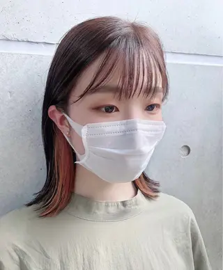 ミディアム 谷川 一貴のヘアスタイル