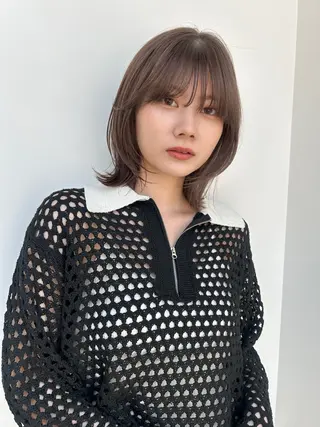 ショート カラー 🐢ダブルカラー🐢 透明感/このかのヘアスタイル