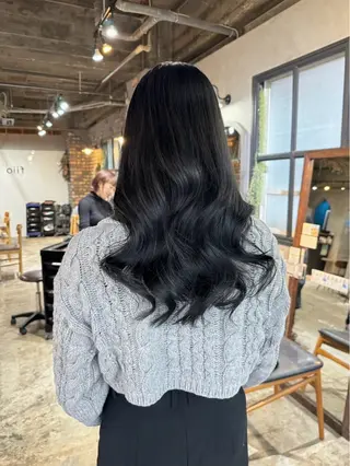 ロング カラー 村下 美尋のヘアスタイル