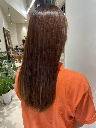 ロング suzuna/暖色 カラー💞/スパのヘアスタイル