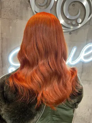 セミロング カラー パーマ ヘアアレンジ メンズ キッズ ネイル マツエク・マツパ アイブロウ 韓国/顔周り/透明感 /レイヤー/ひなたのヘアスタイル