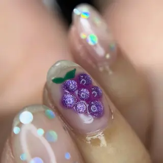ネイル 【OKIKA】 らん🦖🌈🧡のマツエク・マツパデザイン