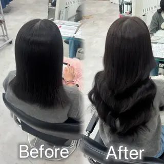 ロング エクステ🫧アレンジ ¦横浜 ももはのヘアスタイル
