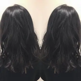 セミロング 榎本 稔久のヘアスタイル