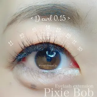 マツエク・マツパ Pixie Bob 🐈‍⬛　位田のマツエク・マツパデザイン