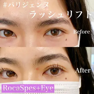 マツエク・マツパ RocaSpes +Eyeのマツエク・マツパデザイン