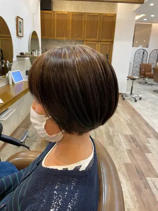 ショート CRESCENDO 本杉春菜のヘアスタイル