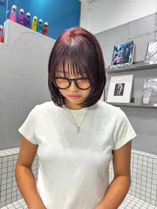 カラー 🦋女子ウケメンズ パーマYUI🦋のヘアスタイル