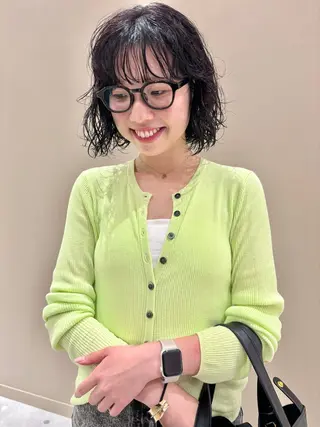 ミディアム パーマ 🌿ショート🌿 パーマ🌿淳平のヘアスタイル
