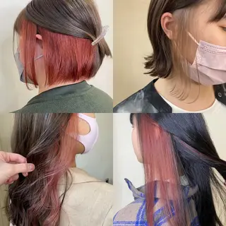 ミディアム カラー ヘアアレンジ 梅田中崎町髪質改善 /オキヒロト/エコルのヘアスタイル