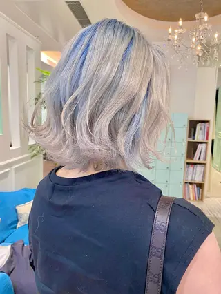 ショート カラー Re:ta Hair 飯田淳平のヘアスタイル