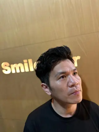 ショート フェードとパーマ特化 小池 魔裟斗のヘアスタイル