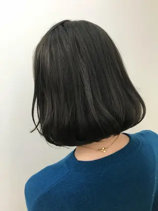 ショート カラー ブリーチカラー/ 岩破瑞希のヘアスタイル