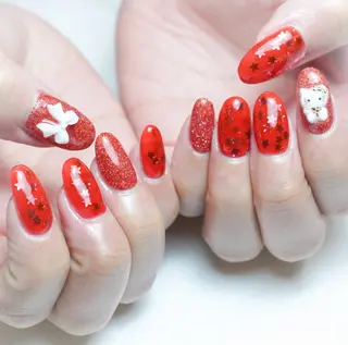 セミロング Re nailのネイルデザイン