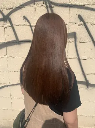 ロング カラー SEAM アキホのヘアスタイル