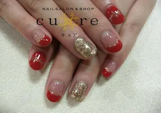 ミディアム ネイル ネイルサロン Cureのネイルデザイン