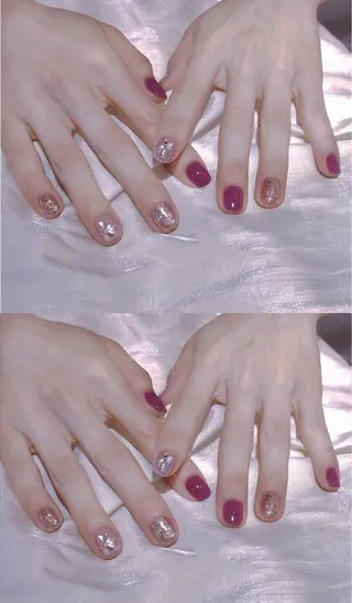 カラー ネイル Moonstone Salonのネイルデザイン