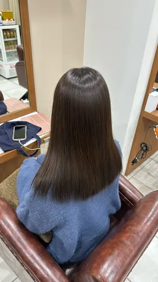 セミロング 種村 彩乃のヘアスタイル