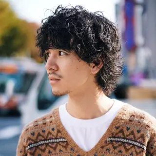 パーマ メンズ 🫧髪質改善特化/ 縮毛矯正/🫧鈴木透のヘアスタイル