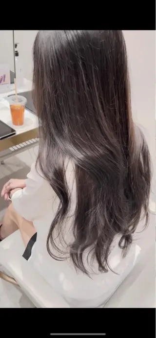 セミロング カラー 顔周り特化/韓国ヘア /レイヤー/吉野幸大のヘアスタイル