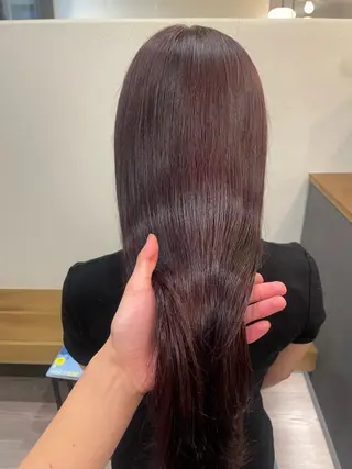 セミロング 悠良/平塚店 似合わせ/カラーのヘアスタイル