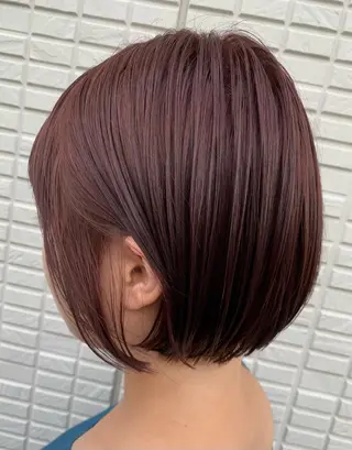 ショート カラー 菅野 愛のヘアスタイル