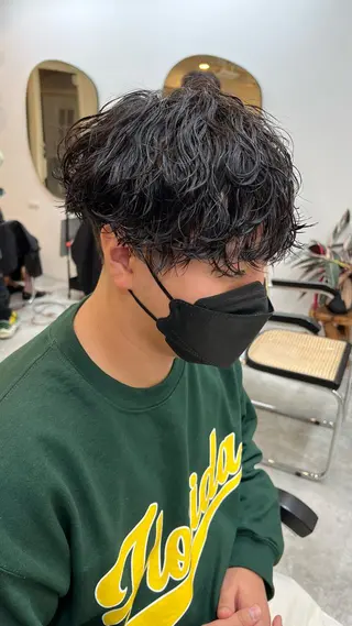 パーマ メンズ 🔥メンズ特化🔥 永瀬椋のヘアスタイル