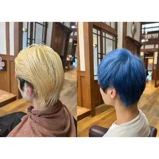 カラー ヘアアレンジ メンズ topstylist 野口　雅のヘアスタイル