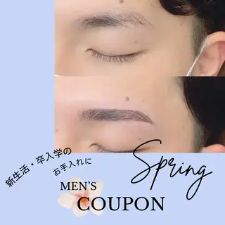 メンズ アイブロウ Eye lashのマツエク・マツパデザイン