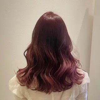 セミロング カラー 【braceあべの】 MAYU👾💘のヘアスタイル