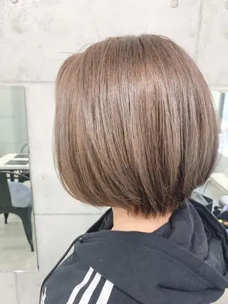 ショート カラー 髪質改善色素改善特化 keiのヘアスタイル