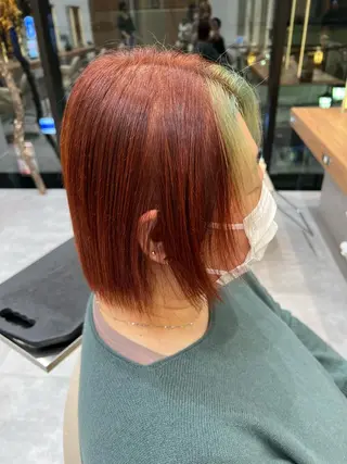 カラー 一ノ瀬 蘭のヘアスタイル