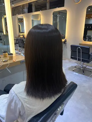 🌿ボブ/美髪矯正/ 艶カラー/Rukiのヘアスタイル