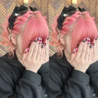 ミディアム サナ/ 秋葉原ヘアメのヘアスタイル